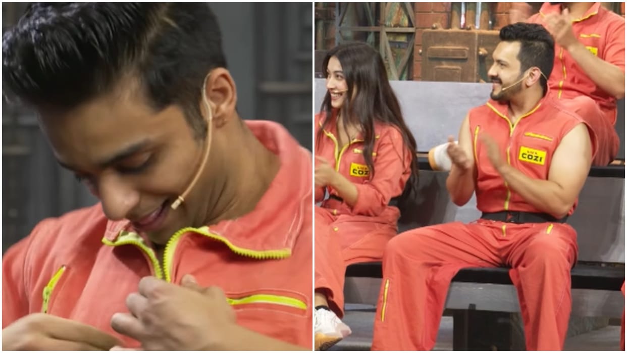 Rise and fall new promo released aarush bhola gives red rose to show host ashneer grover
