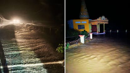 Weather Alert Rain wreaks havoc culverts submerged houses damaged Ghaghra water enters villages