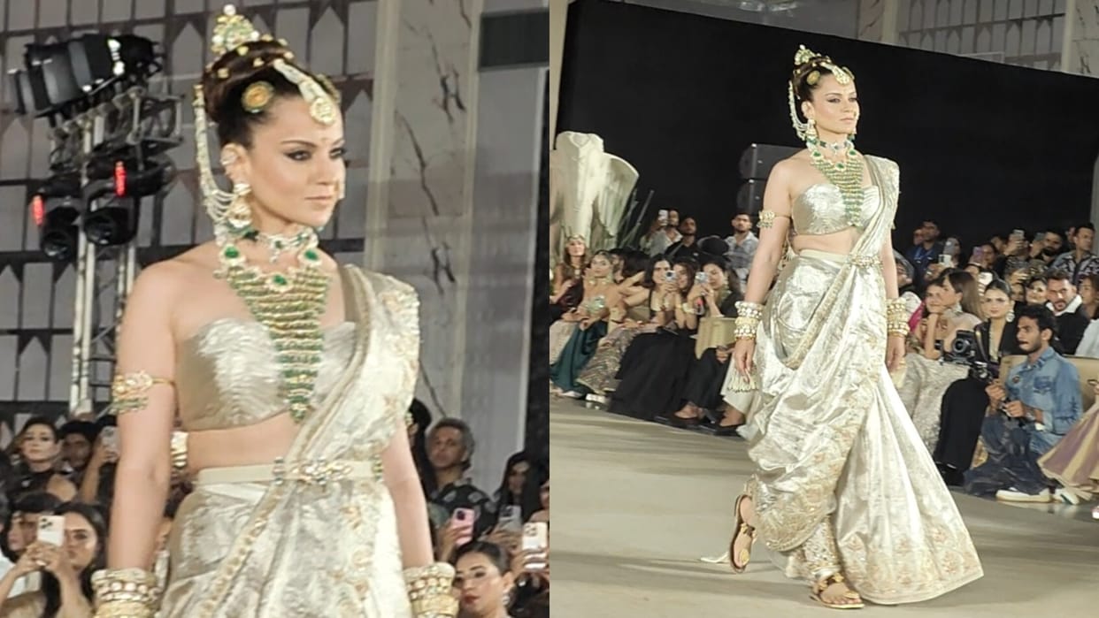 Kangana Ranaut Become Showstopper For Designer Raabta By Rahul Latest Bridal Jewellery Collection