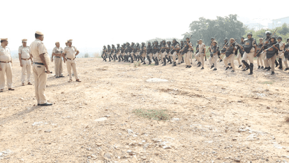 Delhi Police conducts anti-riot mock drill in North-East district ahead of festivals