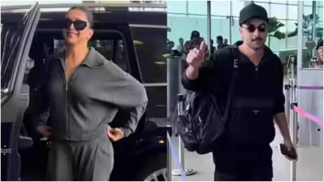 Deepika Padukone Ranbir Kapoor Meet And Hugged Each Other At The Airport Fans Hopes For Watch Them In Movie