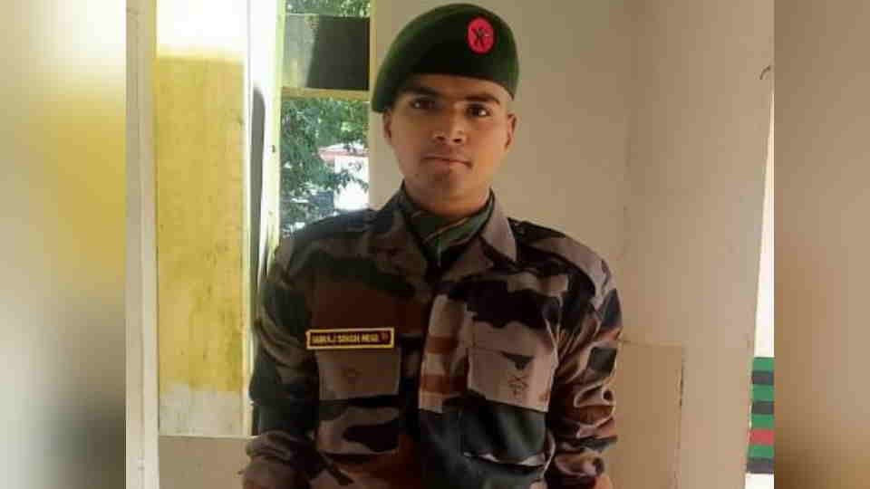 Uttarakhand Rifleman Suraj Negi of Kotdwar Martyr in Baramulla Jammu kashmir Cross Firing