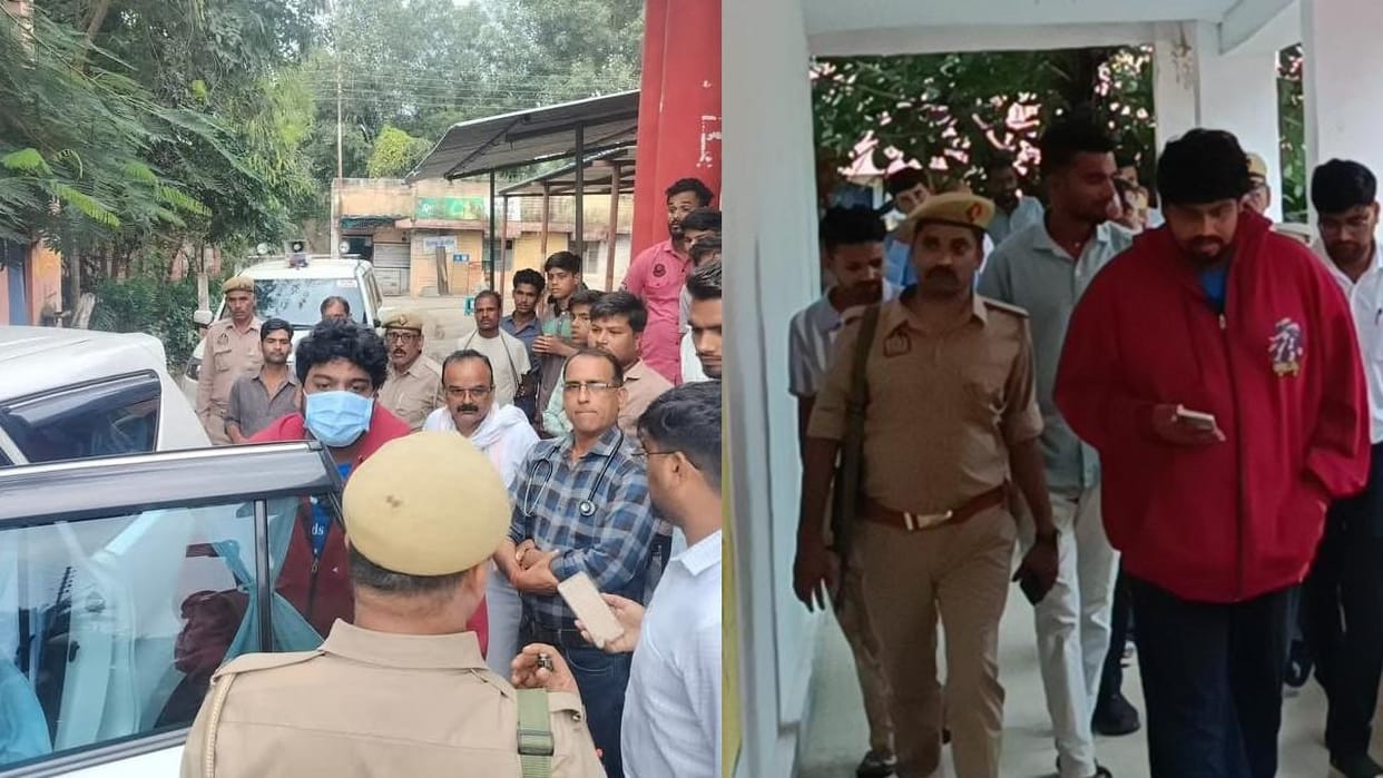 Lalitpur: DM reached CHC as soon as complaint was received, CMO along with staff summoned
