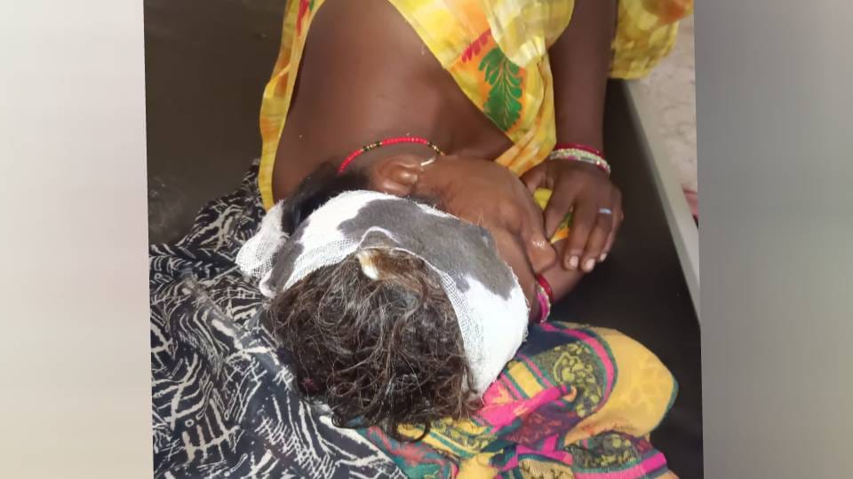 leopard attacked and injured woman sleeping on veranda In Bahraich causing panic among villagers