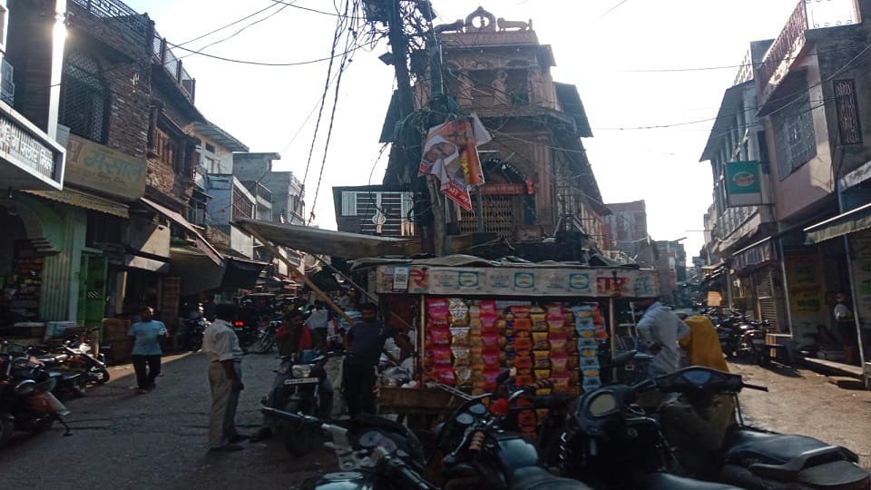 Changes in Mahavir Ganj Hanuman Temple Aligarh