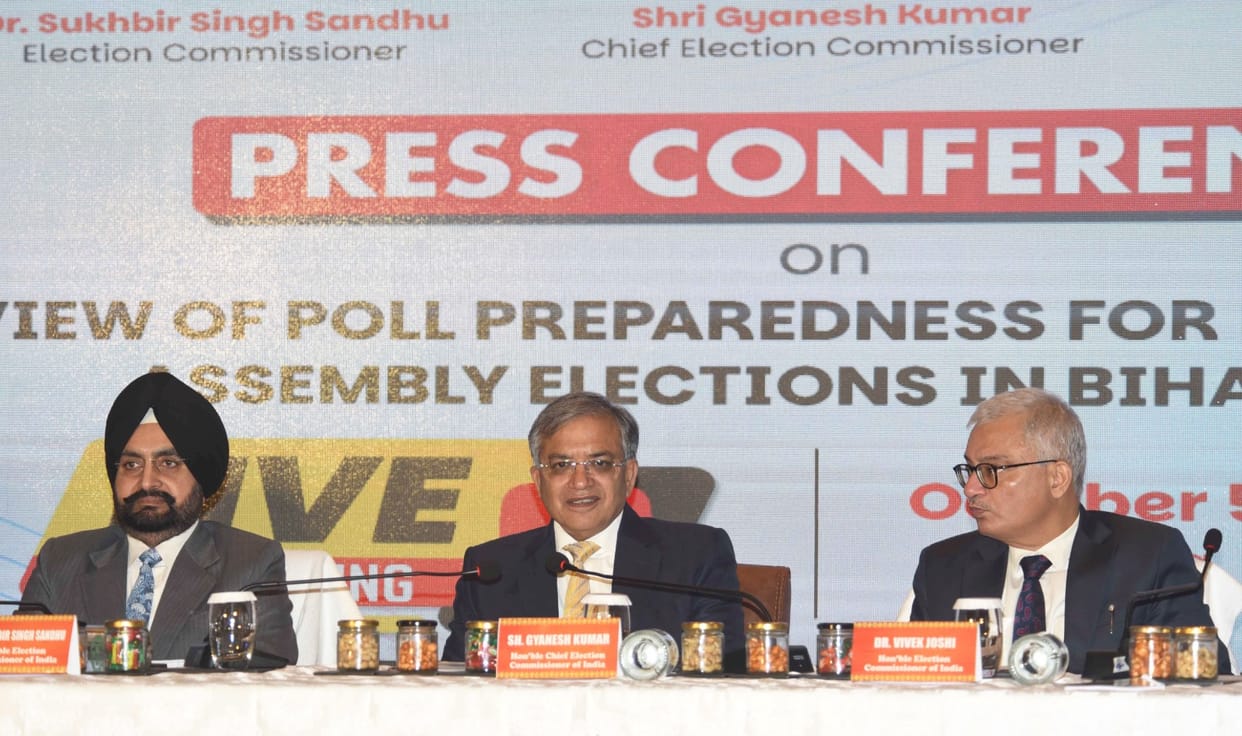 Chief Election commissioner announcement on bihar assembly election 2025 blo sir bihar update