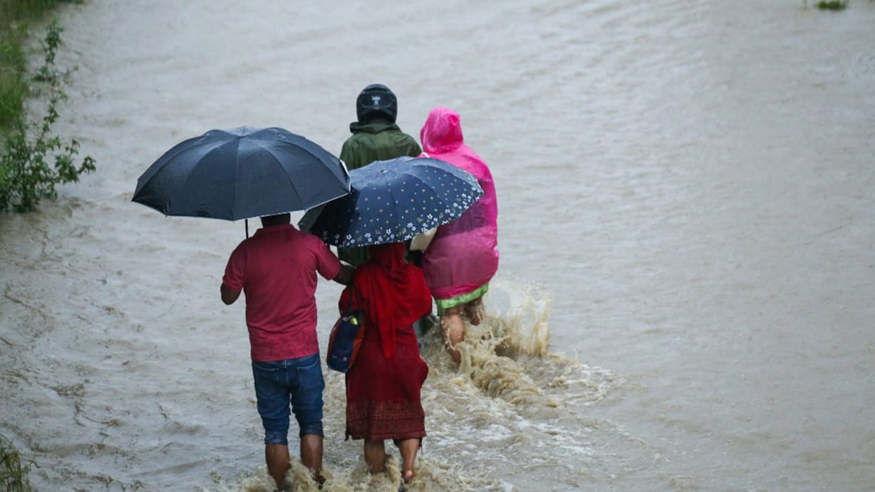 More Than 50 People killed in landslides and floods triggered by downpour in Nepal