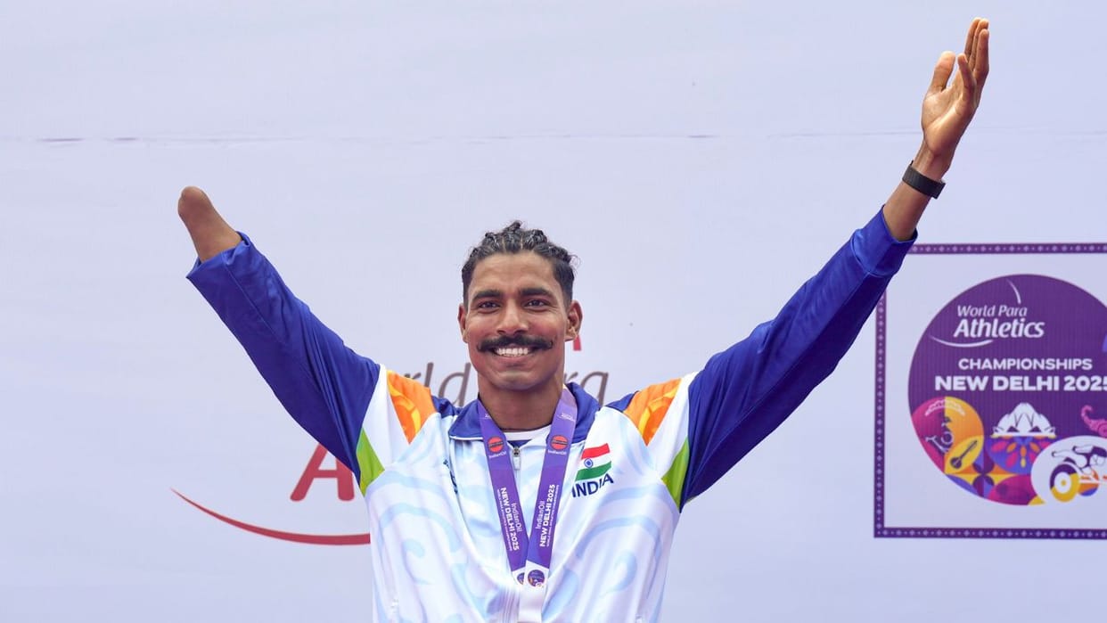 World Para Athletics Championships 2025 A passion to win made farmer son Nishad Kumar a world champion