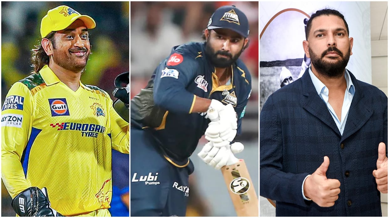 Rahul Tewatia credits Yuvraj Singh and MS Dhoni for batting inspiration