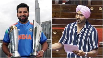 रोहित शर्मा और हरभजन सिंह