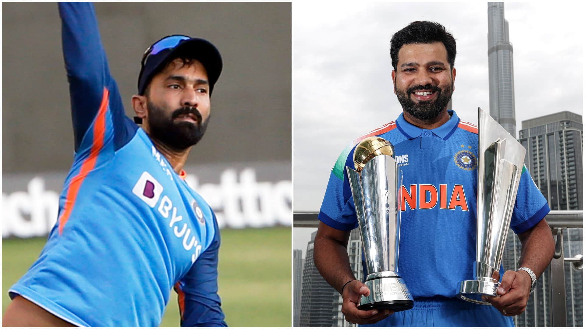 Dinesh Karthik’s Heartfelt Tribute to Captain Rohit Sharma: “You Taught India How to Win Big Matches”