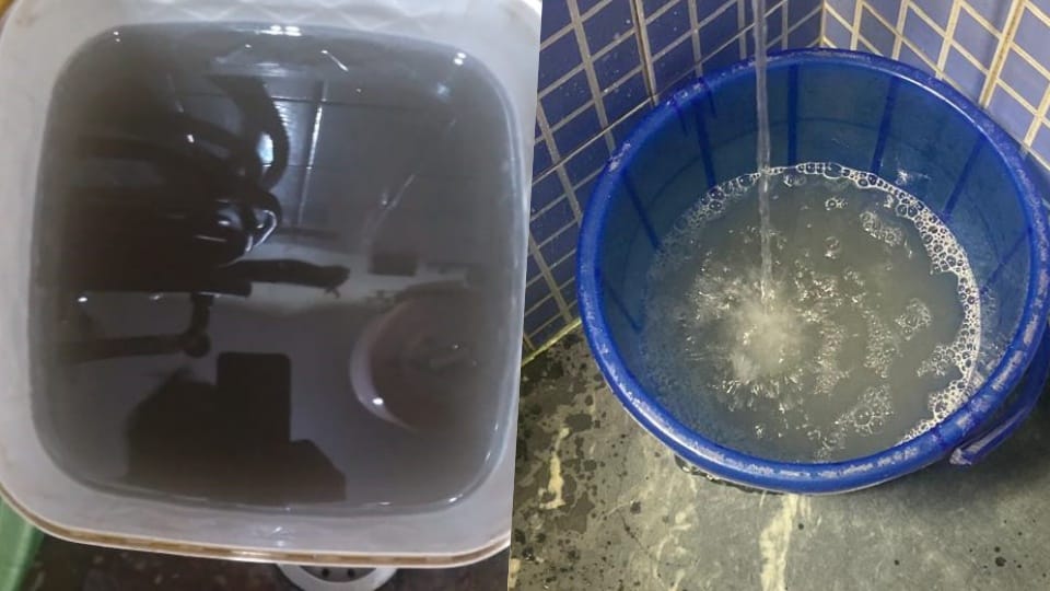 People getting sick after drinking contaminated water