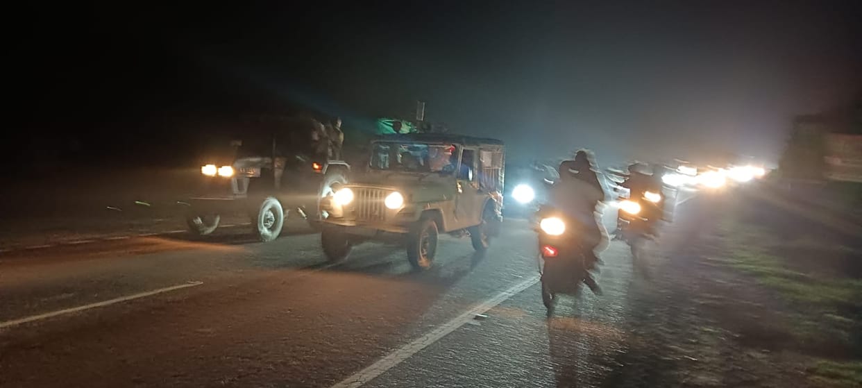 The tiger, which had been a source of terror for two months, was captured by the forest department team.