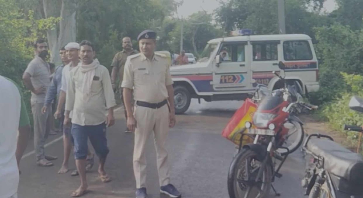 karmanasha river flood durgawati kakraith road closed safety measures