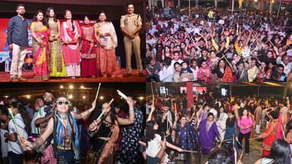 Dandiya Night: city of Brass danced to Renuka 52-yard dance; see pictures of the excitement