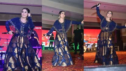 Dandiya Night: city of Brass danced to Renuka 52-yard dance; see pictures of the excitement