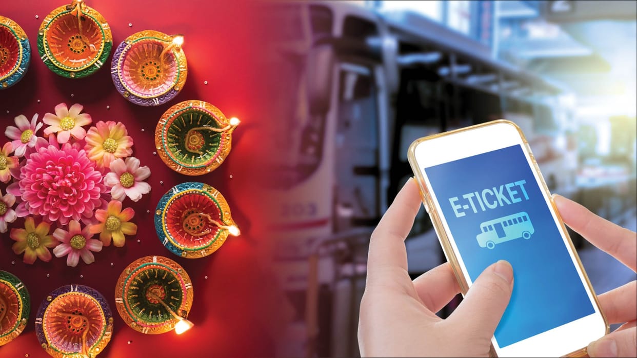 Diwali 2025: How to get discounts while booking bus tickets for Diwali
