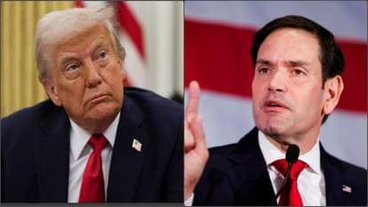 डोनाल्ड ट्रंप और मार्को रूबियो