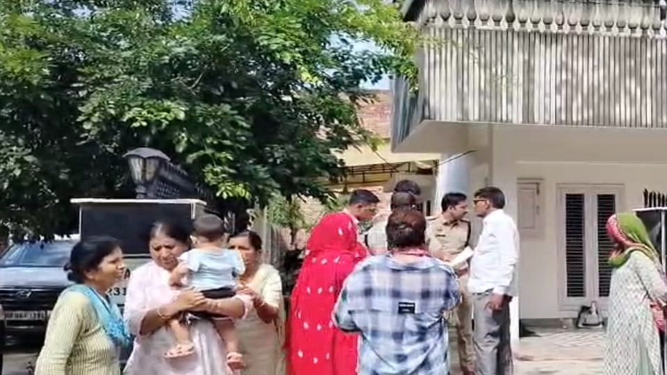 Brother injured his sister by hitting her on the head with a stick