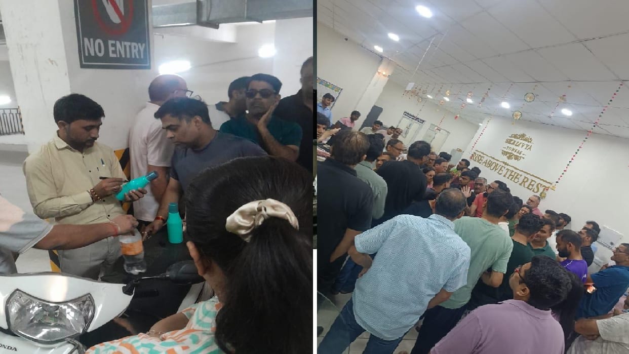 Many people fall ill after drinking dirty water in Divya Tower Society Greater Noida