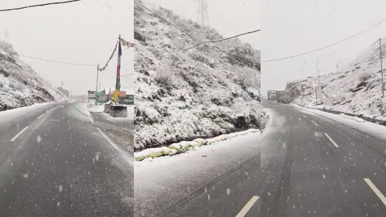 Himachal Weather: snowfall in High mountain areas including Lahaul Valley, rainfall in Shimla