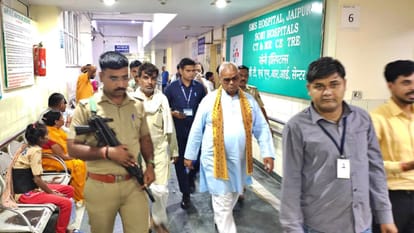 Jaipur SMS Hospital Fire: 8 dead, Health Minister visits after 17 hours, Strict action against accused
