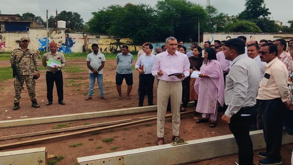 CM Vishnudev Sai will visit the district on Thursday the collector reviewed the preparations in Bemetara