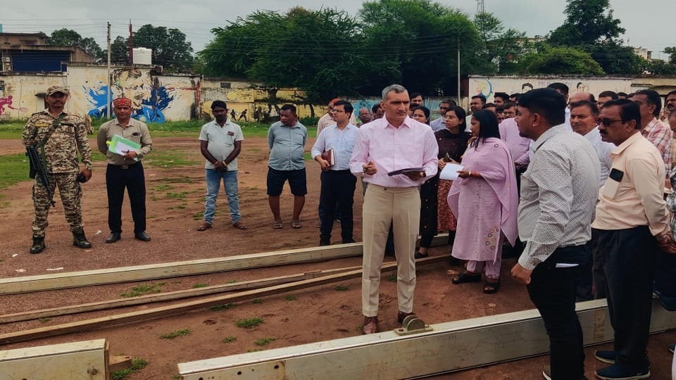 CM Vishnudev Sai will visit the district on Thursday the collector reviewed the preparations in Bemetara