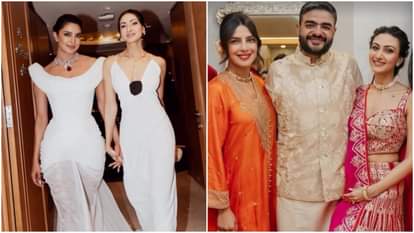 प्रियंका चोपड़ा अपनी भाभी-भैया के साथ