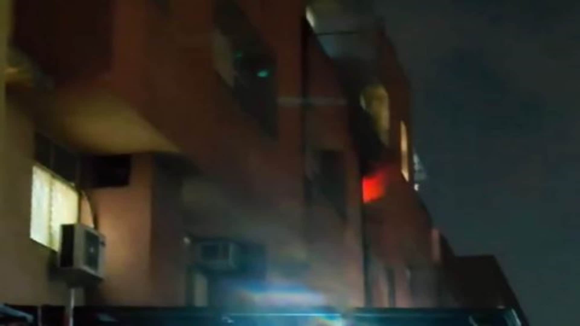 Jaipur Hospital Fire: Relatives furious after SMS Hospital blaze, chaos erupts, see photos