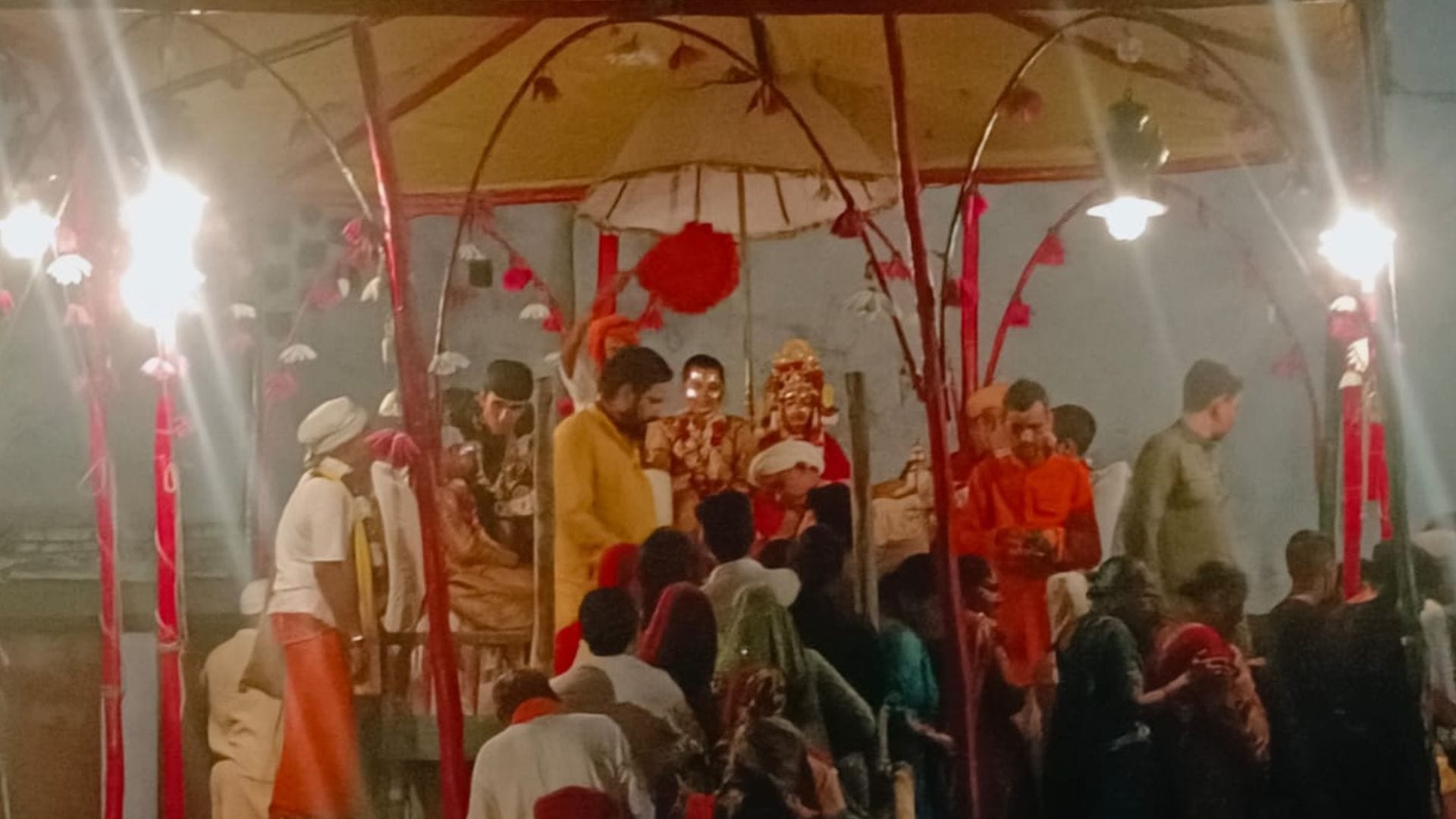 Lord Shri Ram crowned in Ramnagar Ramlila at varanasi see latest photos of ramlia