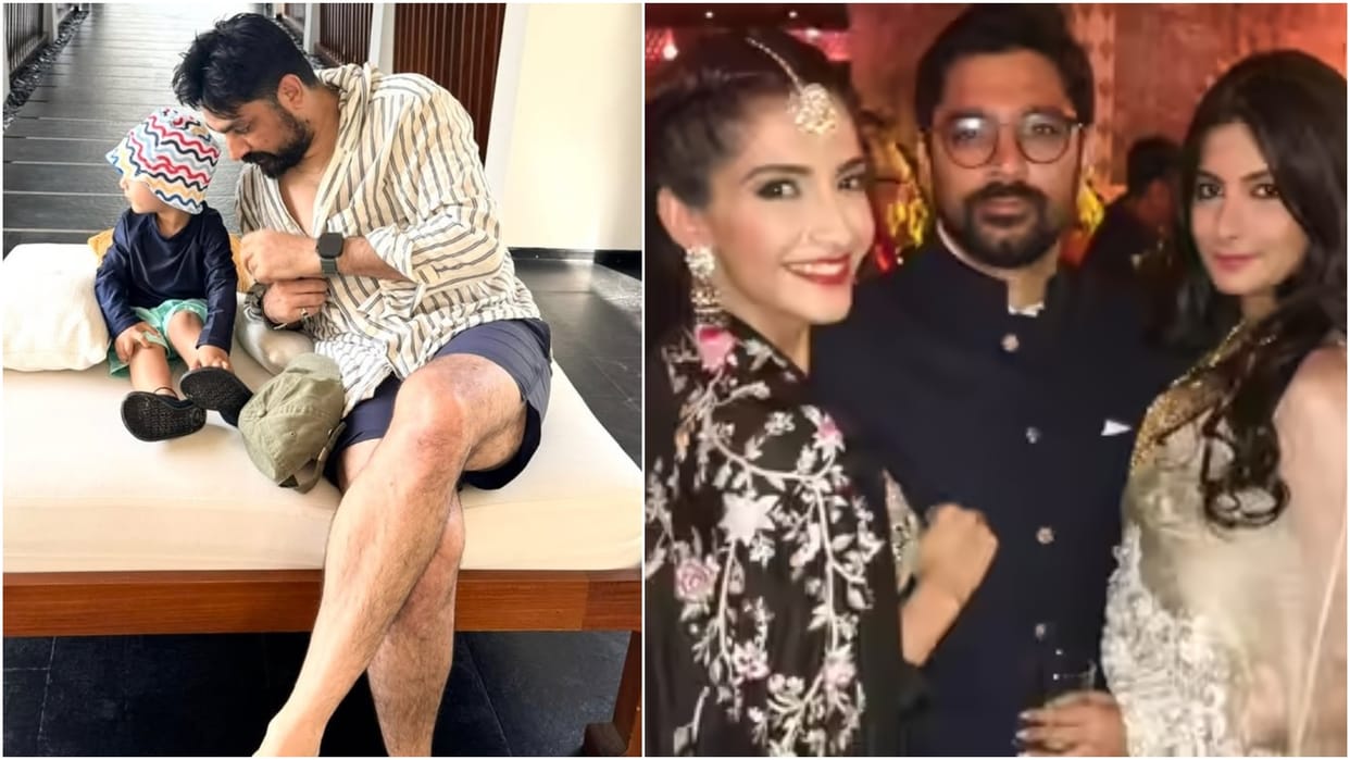 Sonam Kapoor Pens A Heartfelt Note For Rhea Kapoor Hubby Karan Boolani Shares Him Picture With Vayu