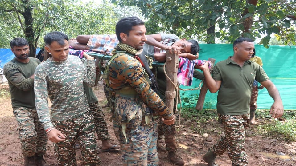 CRPF jawans prompt action saves villager life snakebite victim rushed to hospital in Bijapur