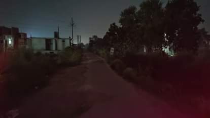 शहर के कोटा रोड पर पसरा सन्नटा