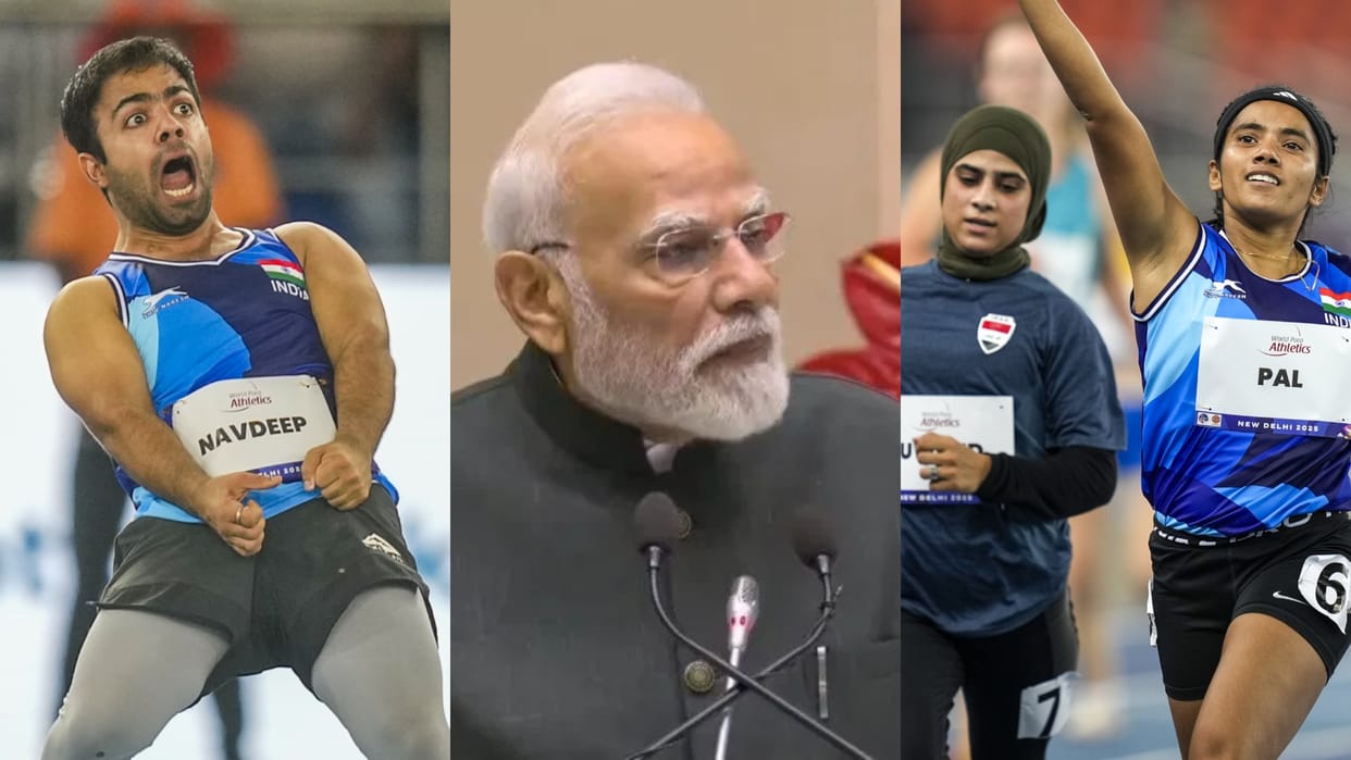Prime Minister Narendra Modi hailed India's performance in the World Para Athletics Championships as historic