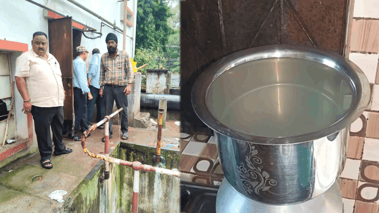 दूषित पानी सप्लाई