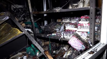 aipur Sms Fire Incident ICU Fire Due to Lake of Safty Measures Rajasthan Health Minister Khinwsar News