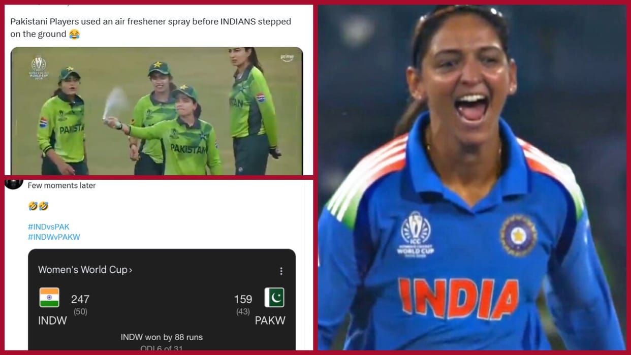 Womens World Cup: Pakistani Fans Make Racist Remarks, Indian Team and Supporters Hit Back Strongly Controversy