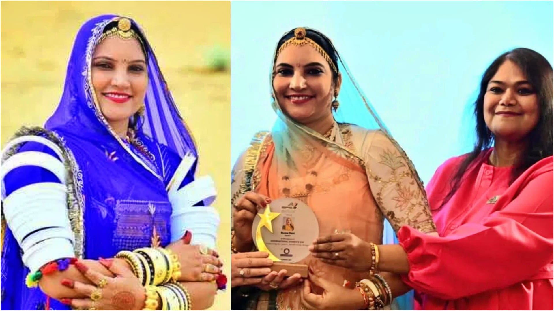 दिवाली एट टाइम्स स्क्वेयर पर सम्मानित रूमा देवी