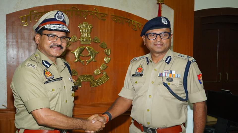Kanpur: New CP takes charge, says strict action will be taken against mafias like Akhilesh Dubey