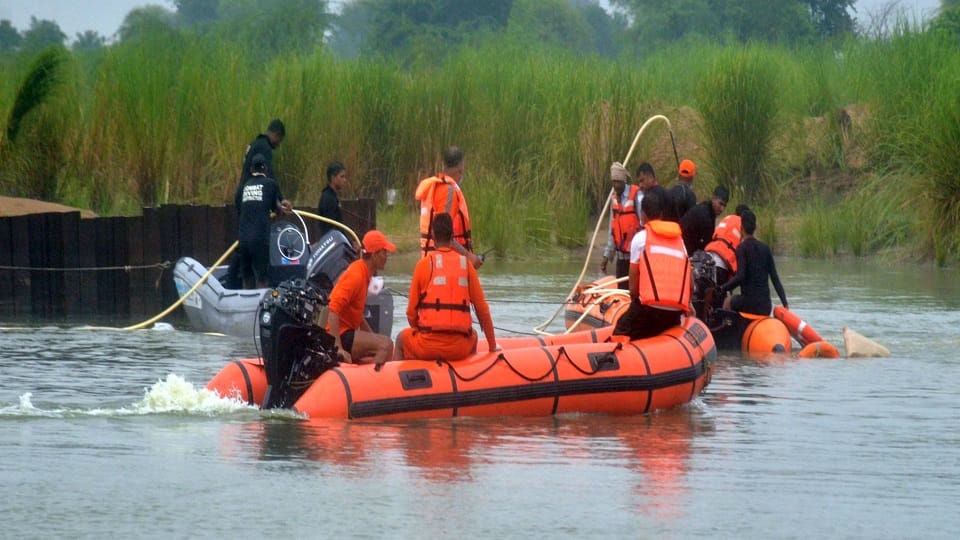 Utangan River Tragedy: death pit has been found from which 8 dead bodies recovered four more buried