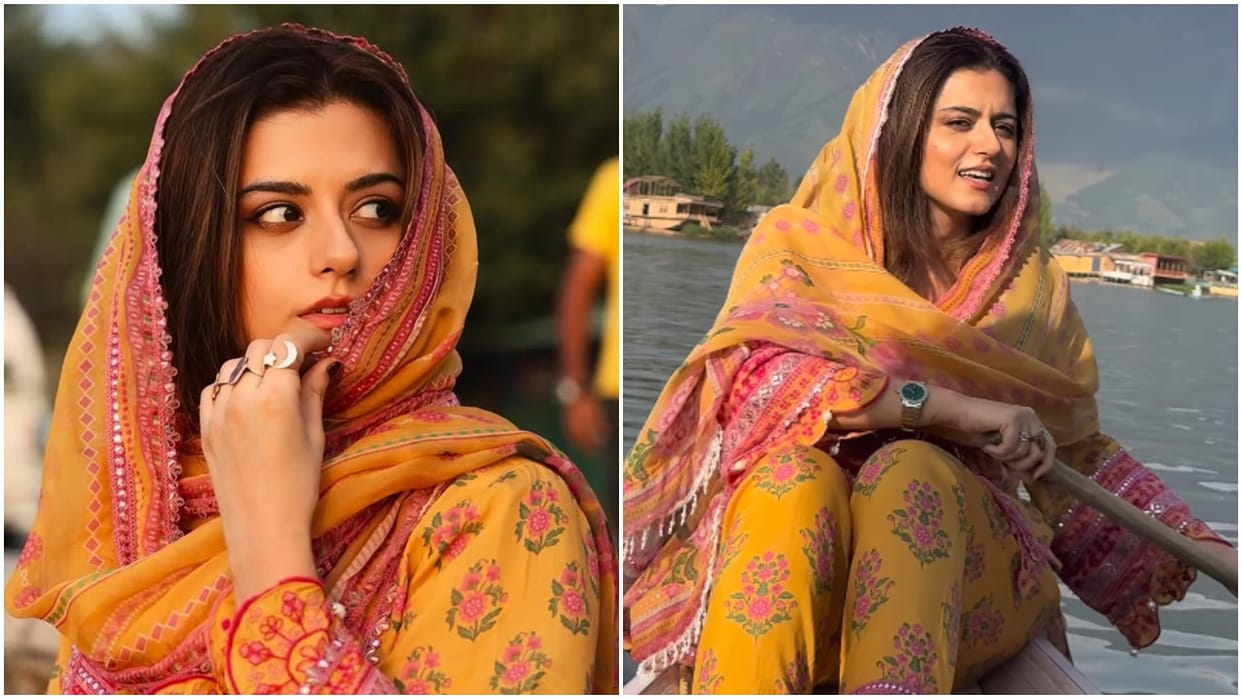 Ridhi dogra shares video from kashmir on her social media handle