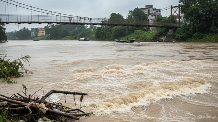 জাকো রাখে সায়ান ..: ফোলা দামোদারের waves েউয়ের সাথে 45 কিলোমিটার অবধি সংঘাত; গ্রামীণ সংবেদনশীল যখন 65 বছর বয়সী বৃদ্ধ মহিলা জীবিত ফিরে আসেন