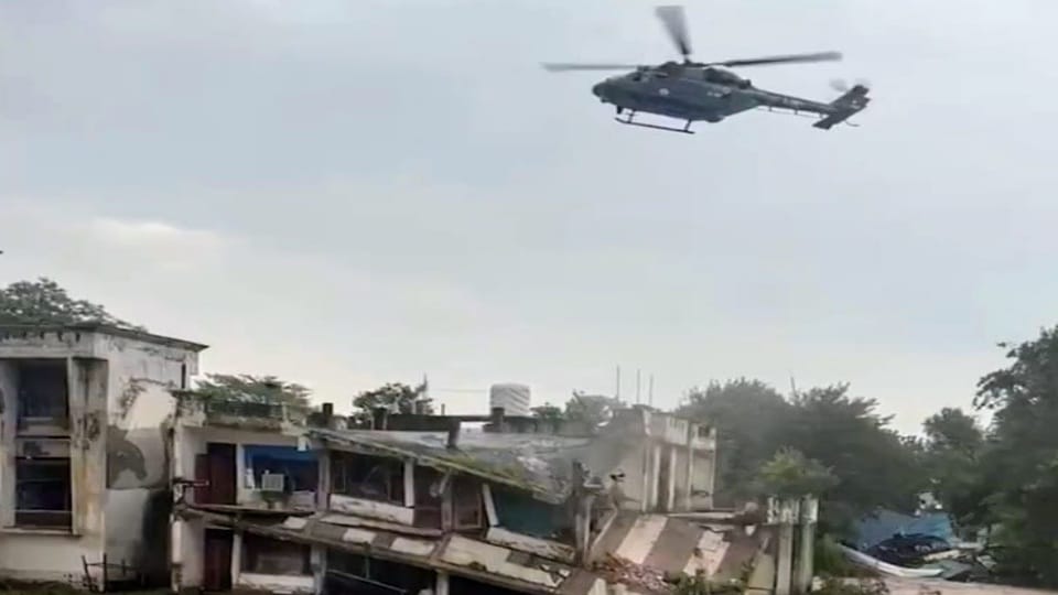Operation Rahat Indian Army flood relief story carried out difficult operations in Punjab Himachal and Jammu