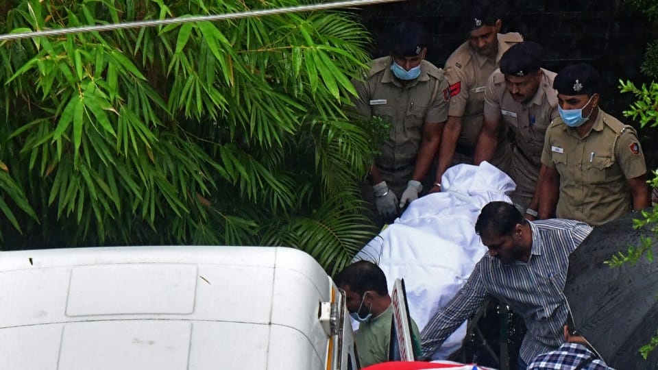 ADGP Suicide case Haryana Dead body shifted to PGI