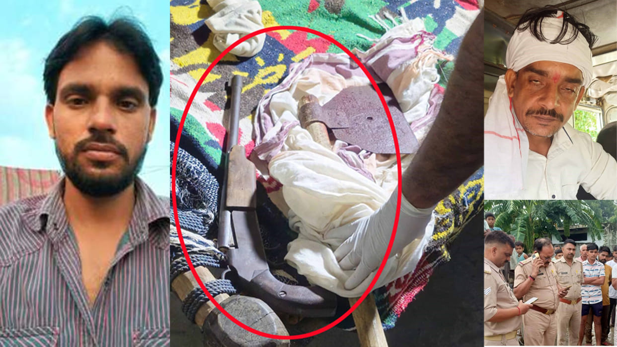 Aligarh Murder case Stayed near corpse all night Bathed and prayed in morning Then daughter called the police