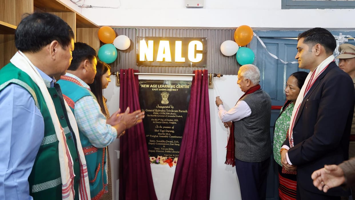Arunachal Pradesh Governor inaugurates New Age Learning Centre inculcating reading and writing habits youth