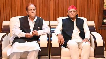 UP  Akhilesh and Azam meet SP issues emotional post Azam says, If you spread