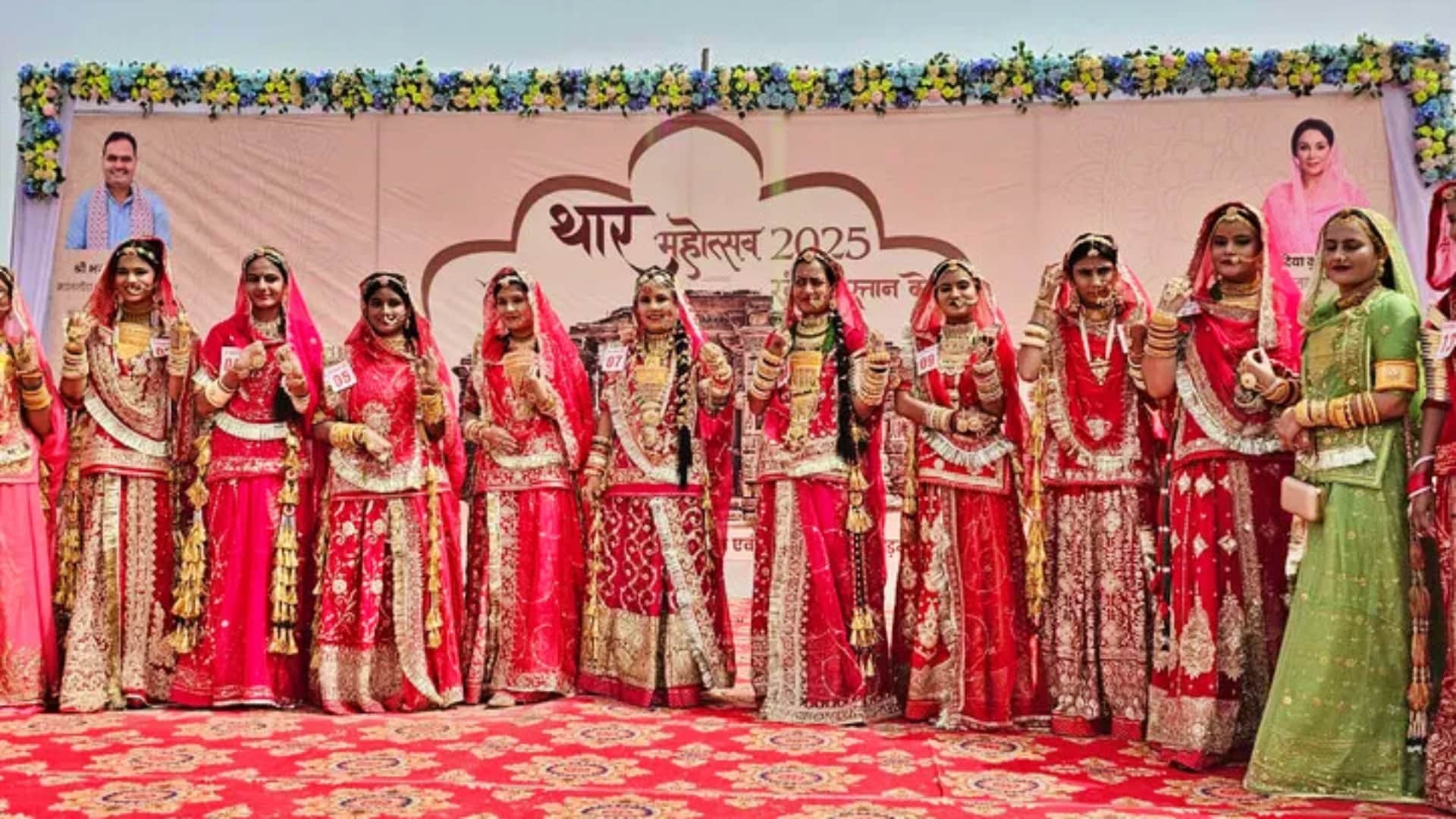 Barmer Thar Mahotsav 2025 Nakshatri became 'Thar Sundari 2025' and Dharmendra Dabi became 'Tharshree 2025'