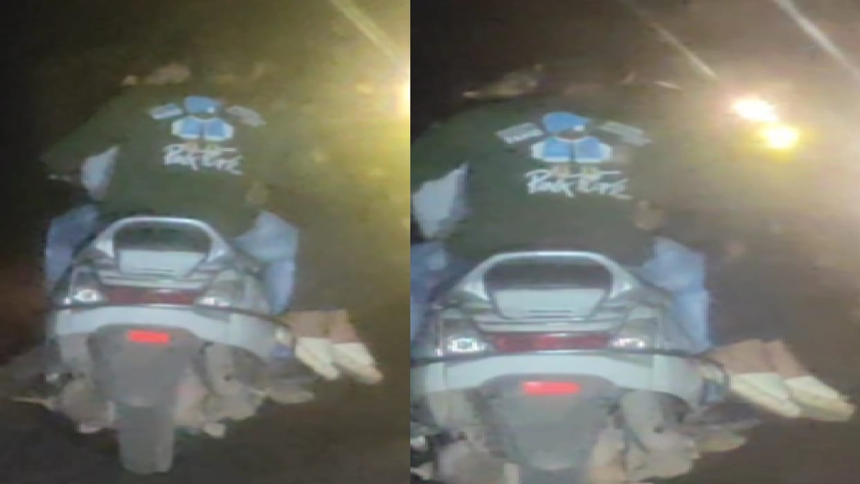 A young man and woman displayed a new style of shamelessness on the streets of Kanker, VIDEO